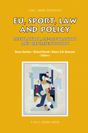 EU, Sport, Law and Policy - Regulation, Re-regulation and Representation